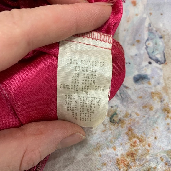 Vintage Betsy Johnson Silk/Lace Party Dress - Picture 6 of 6